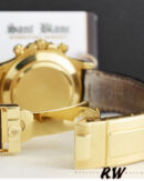 Rolex Daytona 116518 MOP Diamond Dial Yellow Gold 40mm Mens Replica Watch - Image 5