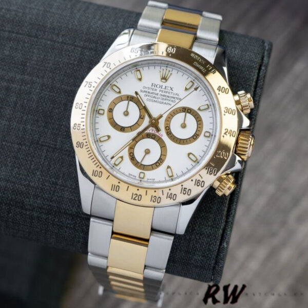 Rolex Cosmograph Daytona 116503 White Index Dial 40MM Mens Replica Watch - Image 3