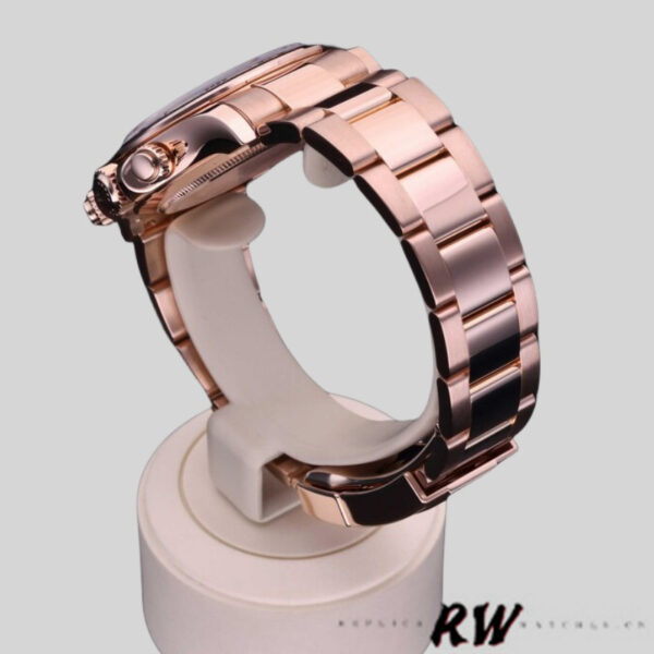 Rolex Daytona m116505 Everose Gold Brown Dial 40MM Mens Replica Watch - Image 5