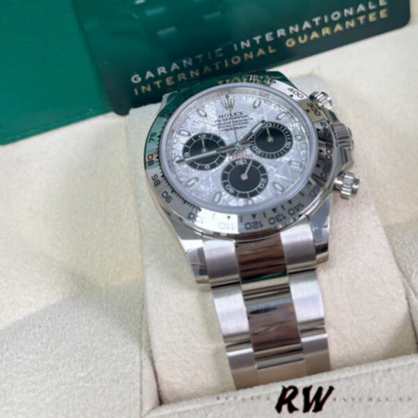 Rolex Cosmograph Daytona 116509 Meteorite Grey Dial 40MM Mens Replica Watch - Image 4