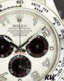 Rolex Daytona 116519 Panda Dial Black Leather Strap 40mm Mens Replica Watch - Image 4