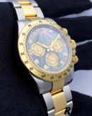 Rolex Daytona 116523 Dark MOP Black Dial 40mm Mens Replica Watch - Image 3