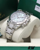 Rolex Cosmograph Daytona 116509 White Mother of Pearl Dial 40MM Mens Replica Watch - Image 4