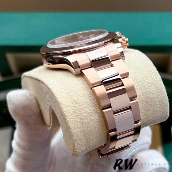 Rolex Daytona m116505 Everose Gold Sundust Pink Dial 40MM Mens Replica Watch - Image 5
