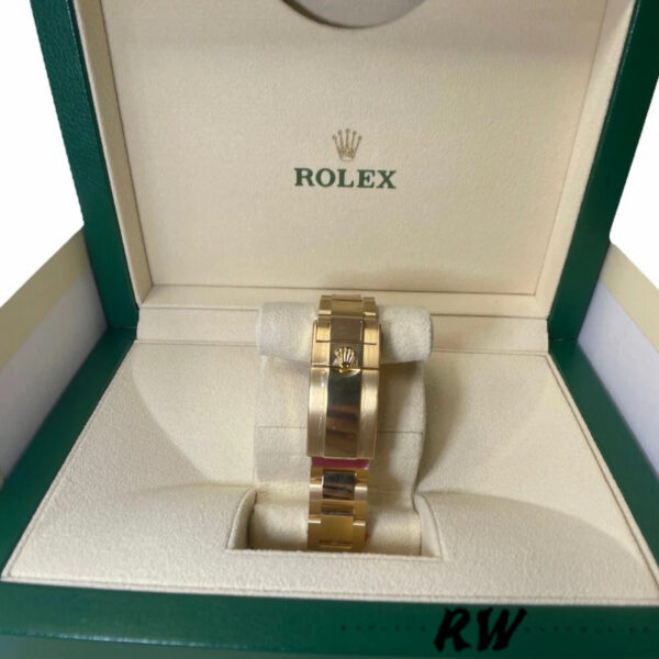 Rolex Daytona 116528 Yellow Gold Black Paul Newman Dial 40mm Mens Replica Watch - Image 5