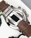 Rolex Daytona 116519 White Gold Racing Dial Brown Leather strap 40mm Mens Replica Watch - Image 7