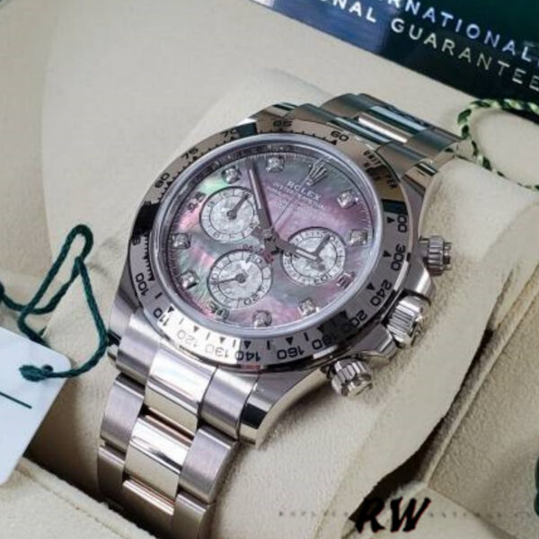 Rolex Cosmograph Daytona 116509 Diamond Markings 40MM Mens Replica Watch - Image 4