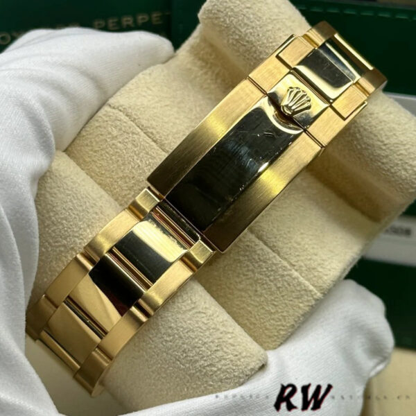 Rolex Daytona 116508 Yellow Gold Green Index Dial 40MM Mens Replica Watch - Image 7