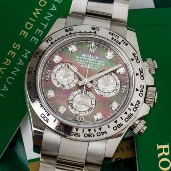 Rolex Cosmograph Daytona 116509 Diamond Markings 40MM Mens Replica Watch - Image 2