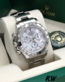 Rolex Cosmograph Daytona 116509 White Mother of Pearl Dial 40MM Mens Replica Watch - Image 3