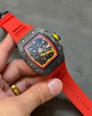 Richard Mille RM 67-02 Extra Flat Italy Carbon TPT Red Yellow - Image 2