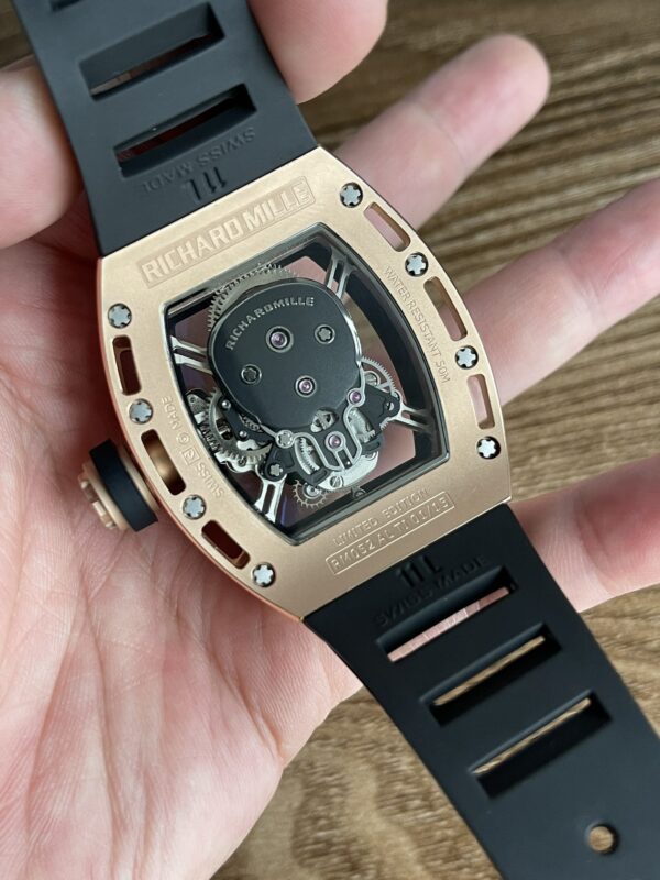 5 Colors Richard Mille Limited Edition RM52 Skull Titanium Tourbillon Openworked Dial - Image 16