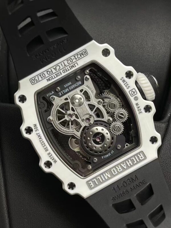 Richard Mille RM 21-02 Tourbillon Aerodyne Quarts TPT Carbon Black - Image 7