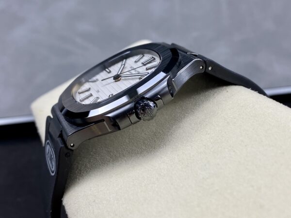 Patek Philippe Nautilus Titanium Case White Dial 5711 40MM Watch - Image 8