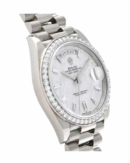 Rolex Day-Date 228349RBR Diamond Bezel Sundust Dial Replica - Image 2