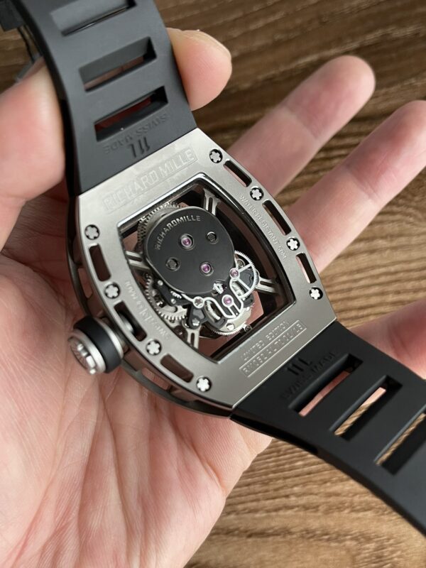 5 Colors Richard Mille Limited Edition RM52 Skull Titanium Tourbillon Openworked Dial - Image 8