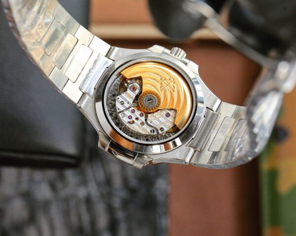 Patek Philippe Nautilus Ladies White Gold Diamond Bezel 7118 - Image 8