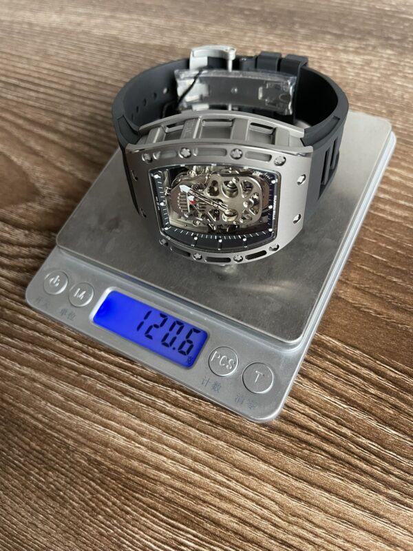 5 Colors Richard Mille Limited Edition RM52 Skull Titanium Tourbillon Openworked Dial - Image 11