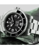Rolex Submariner 6190 Blaken Black Dial Replica - Image 2