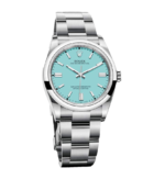 Rolex Oyster Perpetual Aqua Dial 126000 Replica - Image 2