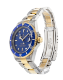 Rolex Submariner Date Two Tone Blue Dial 16613 Replica - Image 2