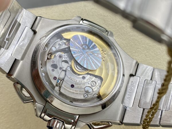 Patek Philippe Nautilus Chronograph Stainless Steel Black Dial 5980 1A 014 - Image 10
