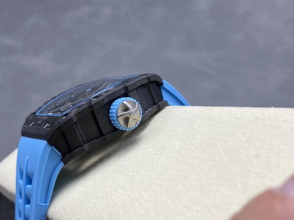 Richard Mille RM 53-01 Tourbillon Pablo Mac Donough Blue Rubber Strap - Image 6