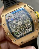 Richard Mille RM11-03 Carbon Automatic Flyback Chronograph Rose Gold - Image 3