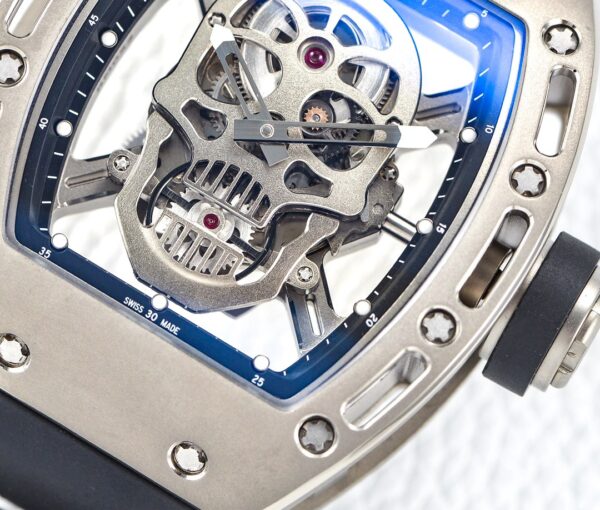 Richard Mille RM 52-01 Ceramic Black & Gold & Silver Skull 3 Colors - Image 12