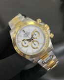 Rolex Two Tone Daytona 126503 White Dial Replica Watch - Image 4