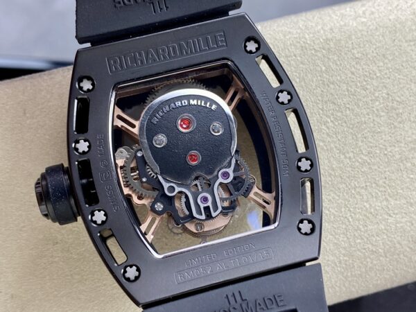 5 Colors Richard Mille Limited Edition RM52 Skull Titanium Tourbillon Openworked Dial - Image 46