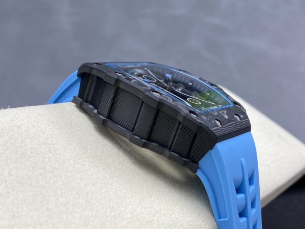 Richard Mille RM 53-01 Tourbillon Pablo Mac Donough Blue Rubber Strap - Image 7