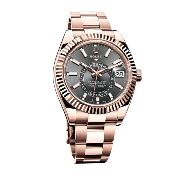 Rolex Sky-Dweller 326935-0007 SRO Automatic Everose Rhodium Dial Oyster Replica - Image 2