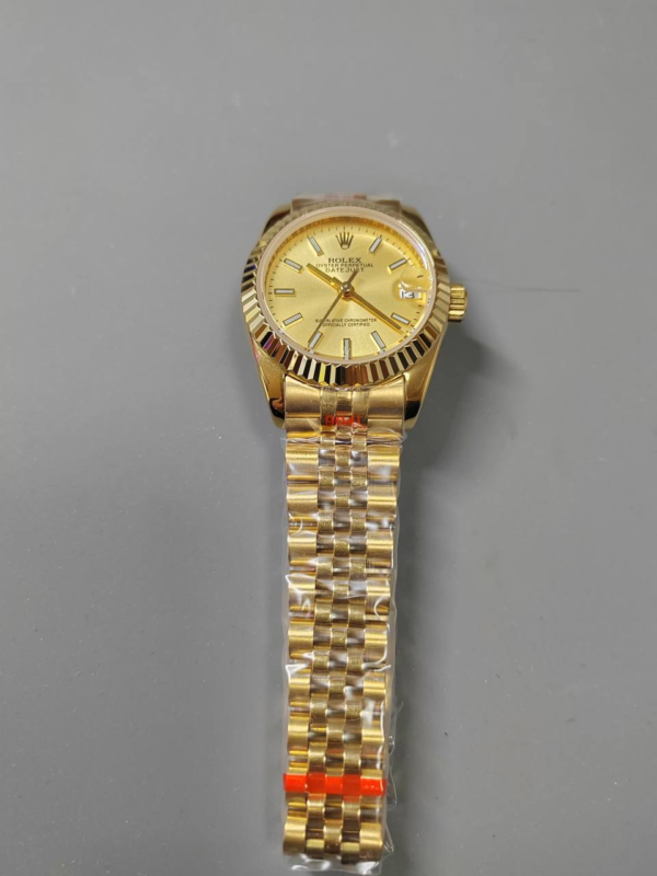 Replica Rolex Datejust Mid-Size 30mm Champagne Dial 6827 - Image 4