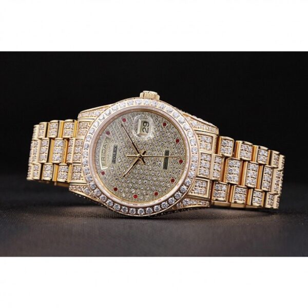Superclone Rolex Day-Date 37mm Diamond Dial 621615 - Image 9