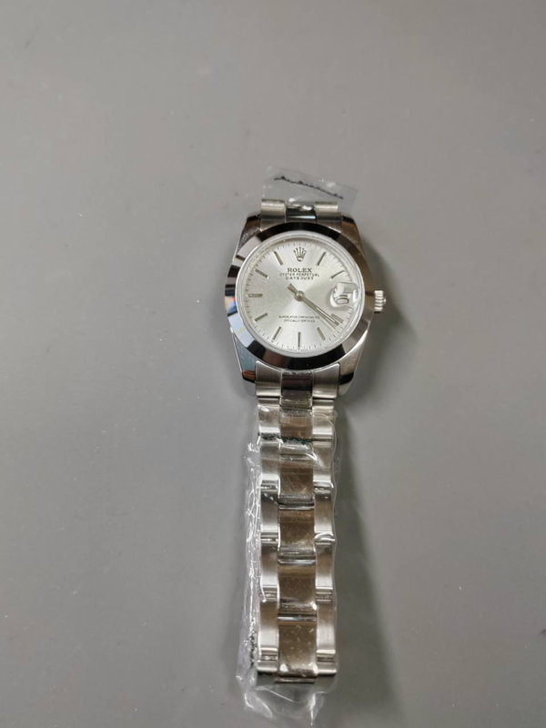 Rolex Air King 14000 Stainless Steel White Dial Replica - Image 5