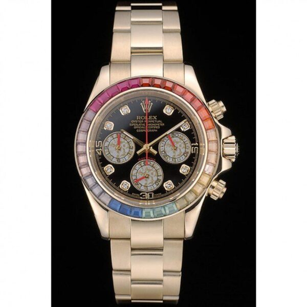 Replica Rolex Daytona 39mm Black Dial 80251 - Image 2