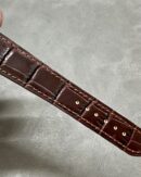 Replica Rolex Cellini Dual Time 50525 Silver Dial Black Leather Strap 39mm Mens Replica Watch - Image 11